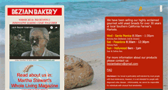 Desktop Screenshot of bezianbakery.com