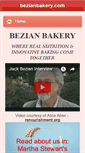 Mobile Screenshot of bezianbakery.com